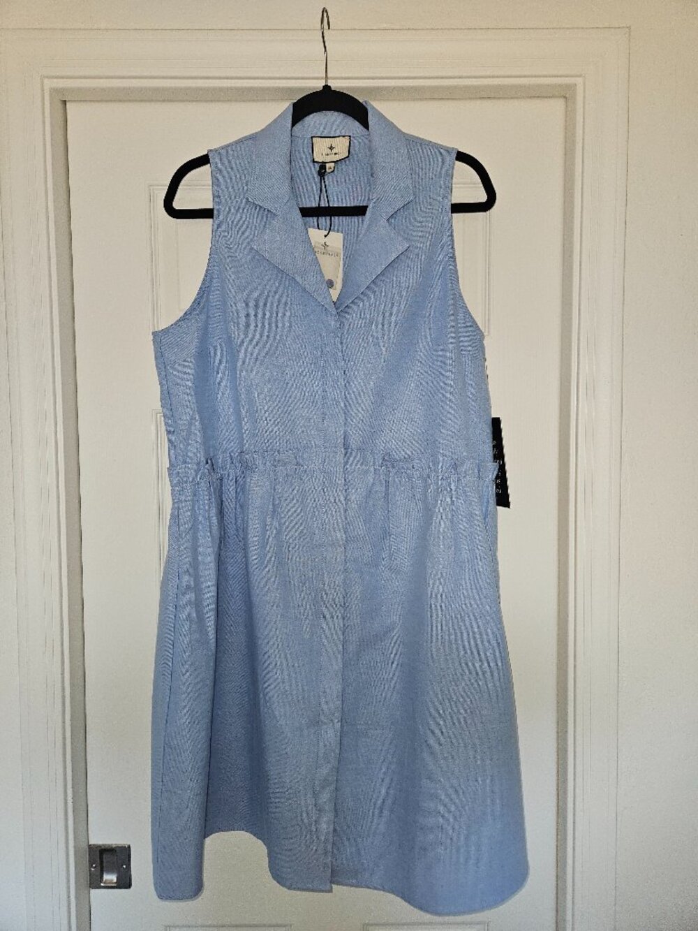 Tuckernuck Royal Shirt Dress - blue